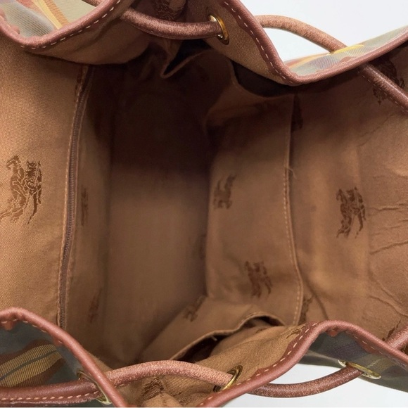 Authentic Burberry Nova Check
Leather Nylon Brown Khaki
Backpack - Picture 13 of 16